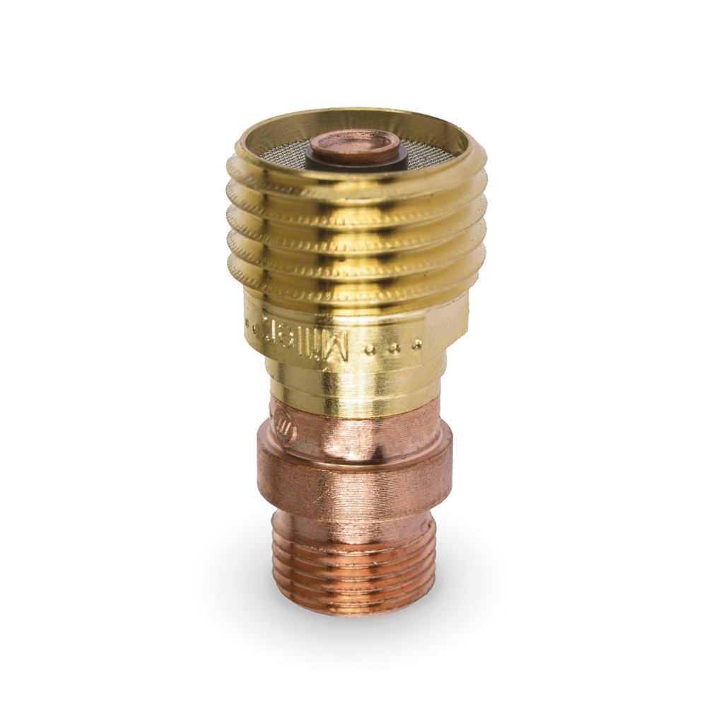 Stubby Gas Lens for WP-18 TIG Torches, 1/8