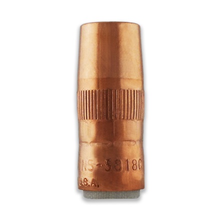 Centerfire™ Slim Copper Thread-On Nozzle, 5/8