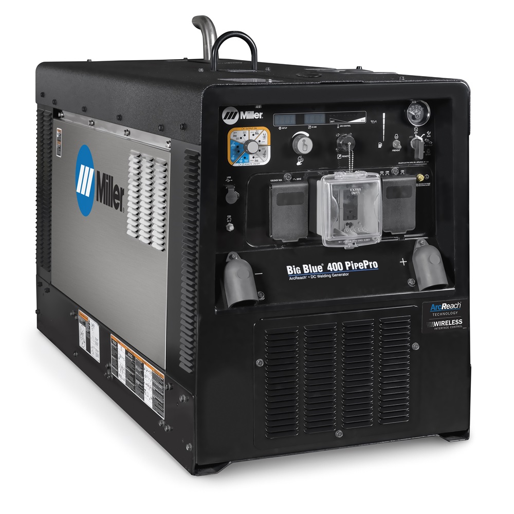Miller Big Blue 400 PipePro Welder with Wireless Control
