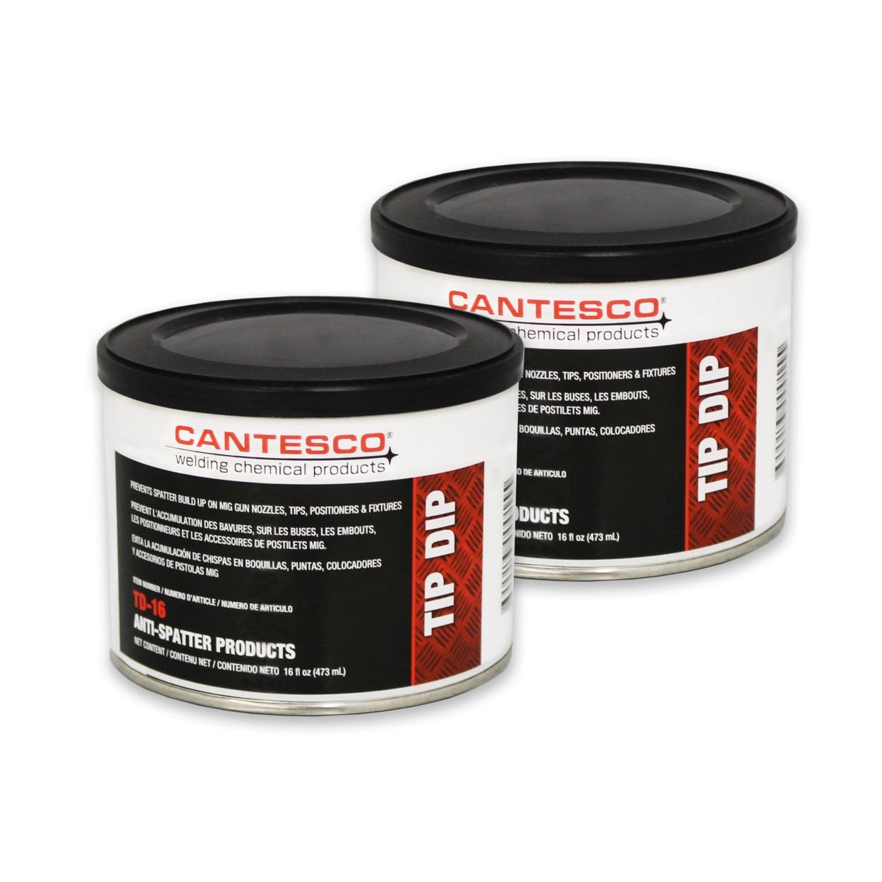 CANTESCO Immersion d'embout de buse de qualité supérieur, Pot de 16 oz