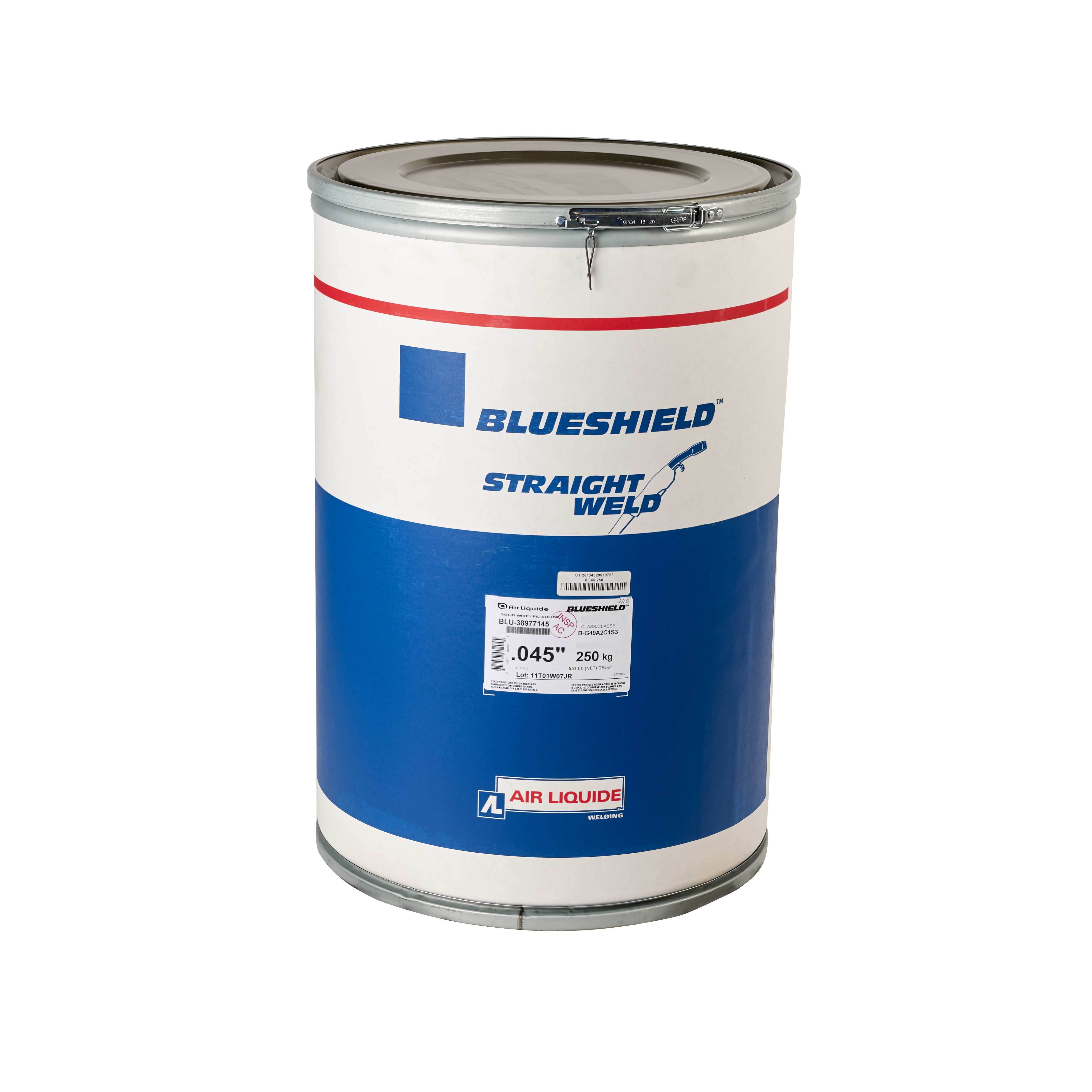 未開封 EGDE VLW AIR シングレット L-XL Blue LA S-6 Solid Wire (GMAW) for Carbon Steel