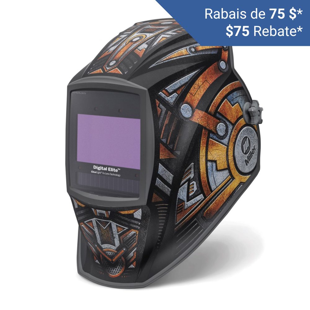 Digital Elite™ Auto-Darkening Welding Helmet w/ Clearlight 4x, Gear Box