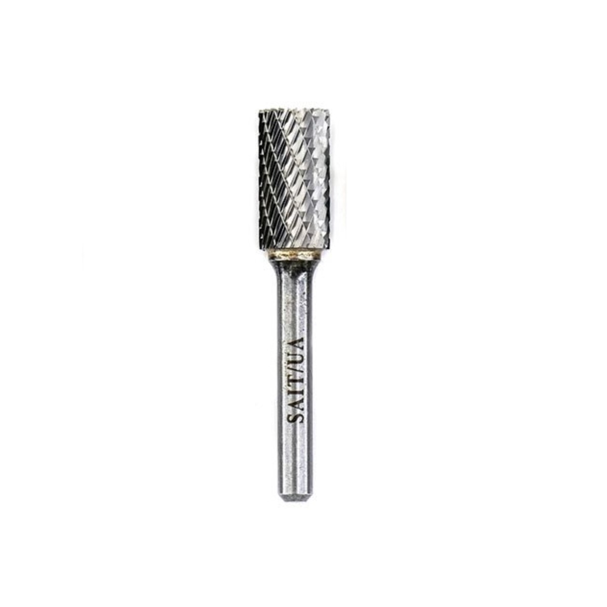 sachi 　no4 SAIT Cylindrical (SB) Burr Double Cut 1/4 in Shank