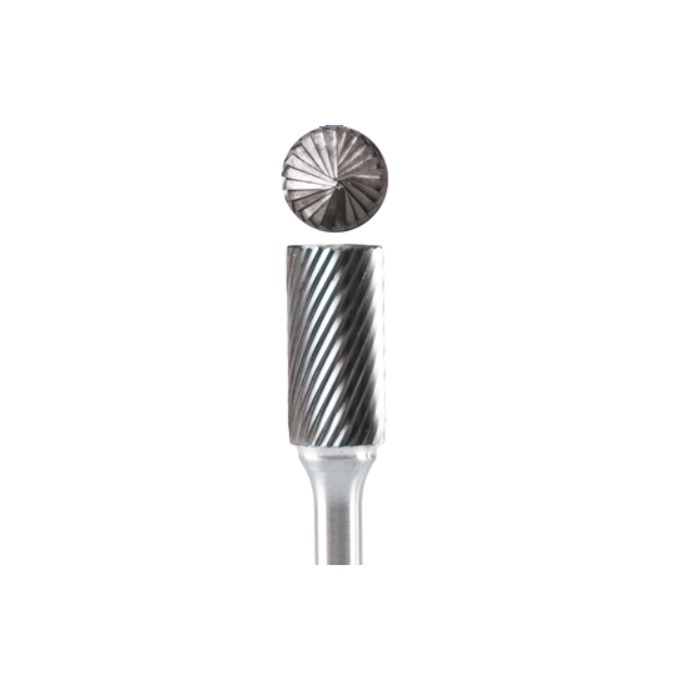 ★buruwaf…★ Cylindrical (SB) Burr Diamond Cut 1/4