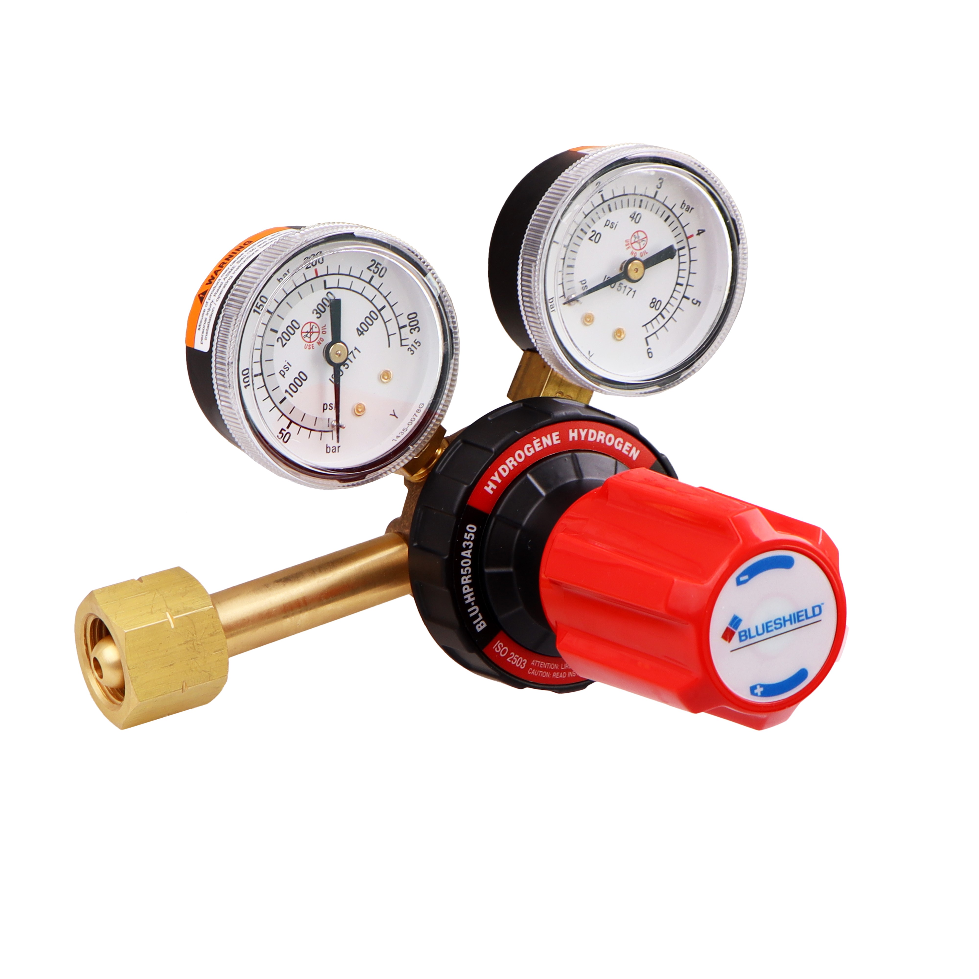 Hydrogen Single Stage High Performance Regulator, CGA-350